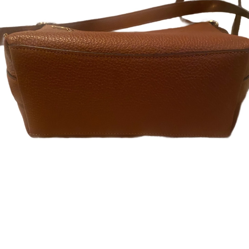 Coach Brown Leather Crossbody Bucket Bag NWOT - Picture 3 of 4